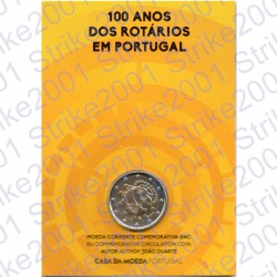 Portogallo - 2€ Comm. 2026 FDC 100° Rotary in Folder
