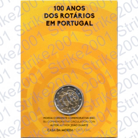 Portogallo - 2€ Comm. 2026 FDC 100° Rotary in Folder