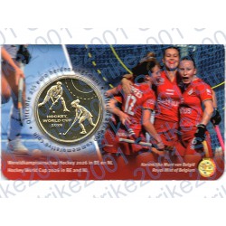 Belgio - 2,5€ 2026 FDC Hockey in folder - (Olanda)