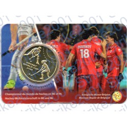 Belgio - 2,5€ 2026 FDC Hockey in folder - (Francia)