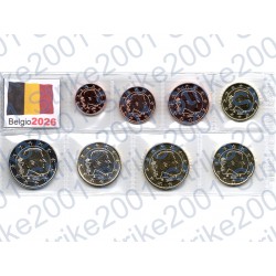 Belgio - Blister 2026 FDC
