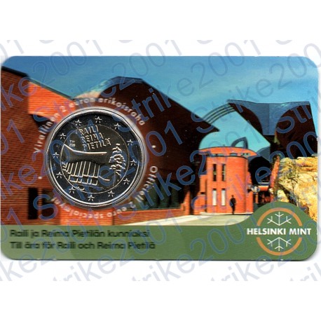 Finlandia - 2€ Comm. 2026 FDC Architetti Raili e Reima in Folder (finlandese)
