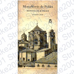 Spagna - 2€ Comm. 2026 FS Monastero Poblet in Folder