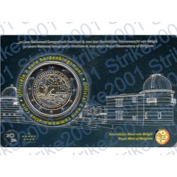 Belgio - 2€ Comm. 2026 FDC Istituto Geografico Nazionale (Olanda) in Folder